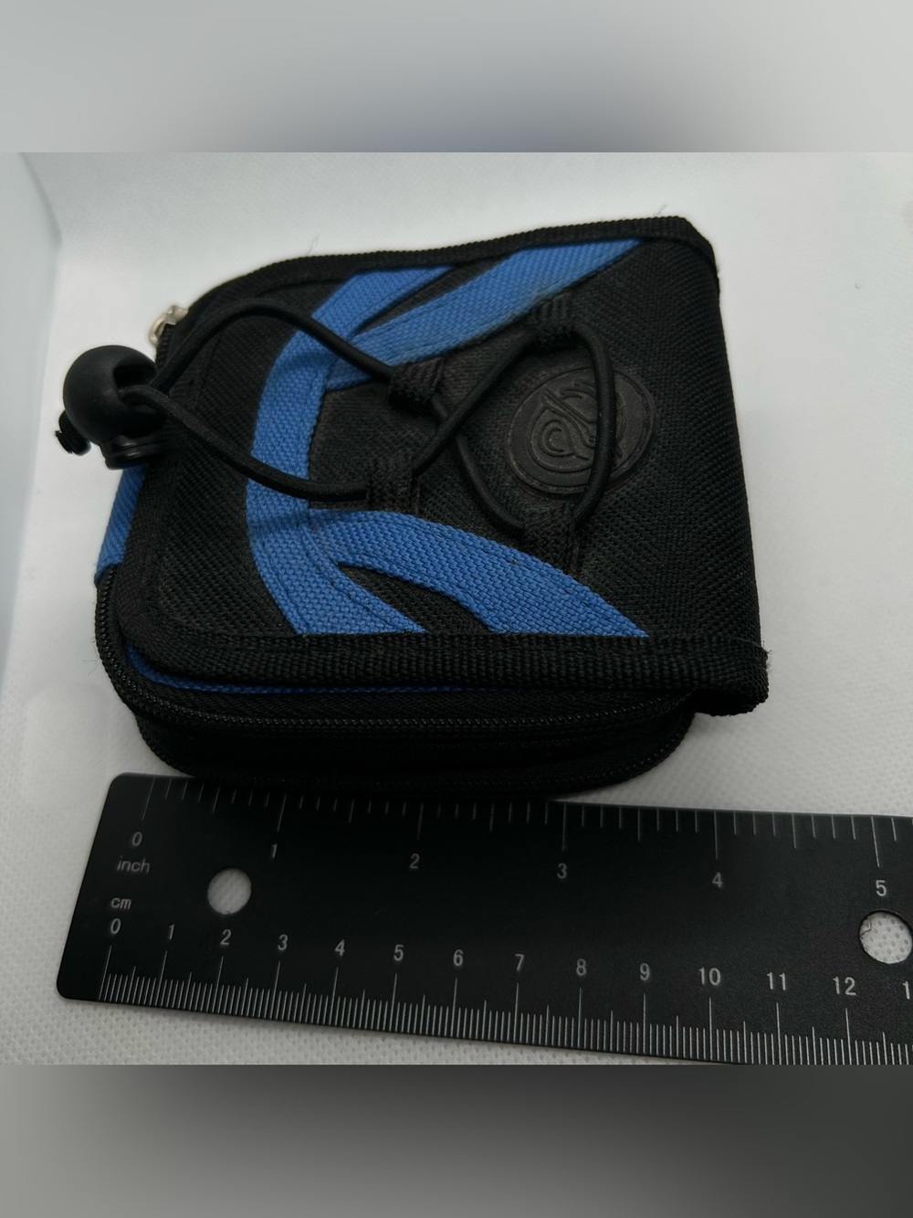 Nintendo Gameboy Advance GBA SP Black Blue Carrying Case Traveler Bag Pelican - Picture 8 of 8